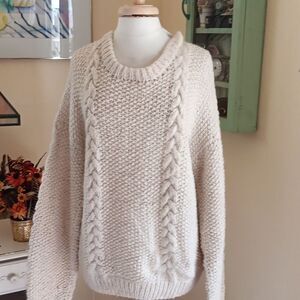 Folklore Del Ecuador Handknit Sweater
